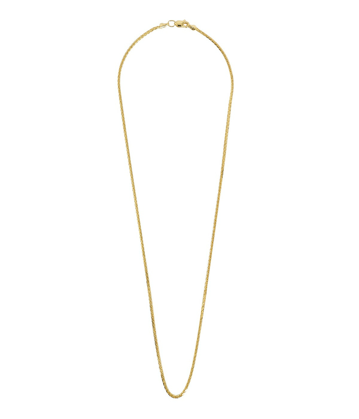 楽天市場】[送料無料]LAVER : CHAIN NECKLACE GOLD TT050 -45cm