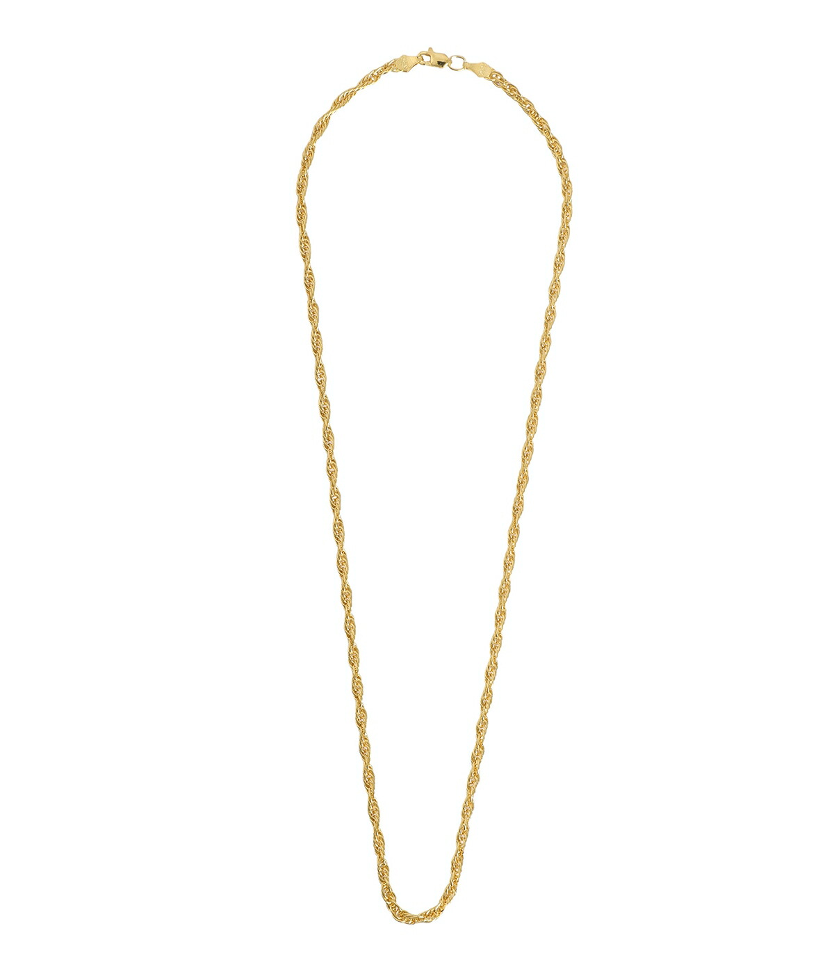 楽天市場】[P5倍]LAVER : CHAIN NECKLACE GOLD TT050 -45cm- : LAVER