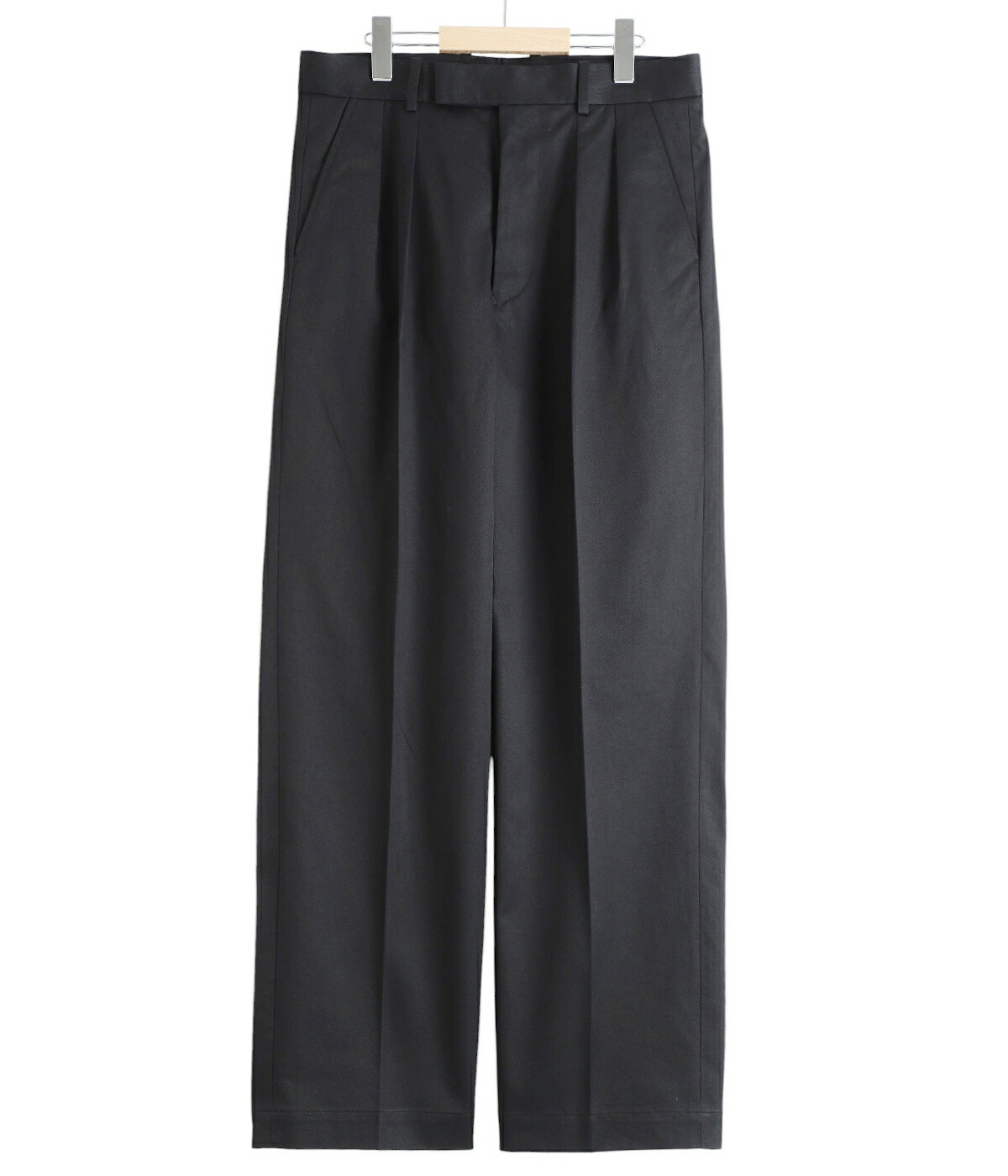 [送料無料]Scye : San Joaquin Cotton Pleated Trousers / 全2色 : 5125-83529[MUS]