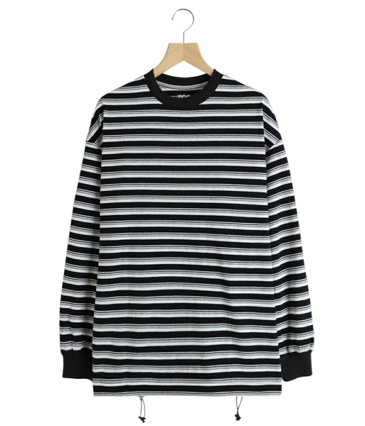 is-ness ネイビー ブラウン バルーン　ボーダー　ロングT サイズL 楽天市場】[送料無料]is-ness : BALLOON STRIPES LONG SLEEVE T