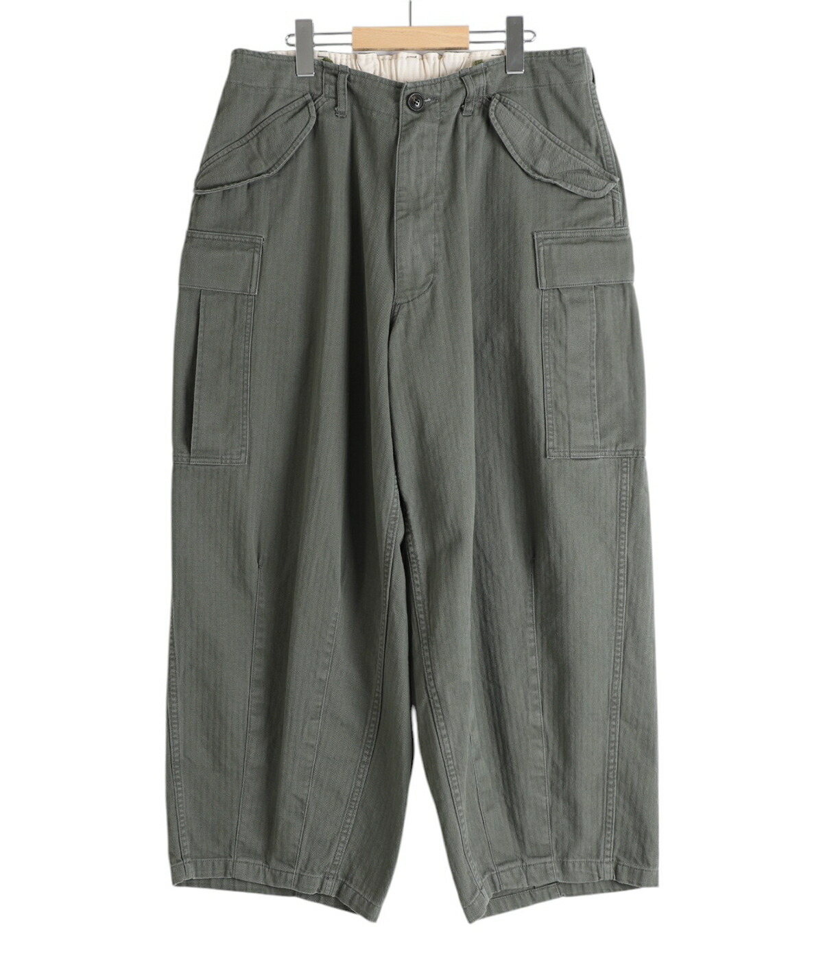 パンツ is-ness nu all in one is-ness (イズネス) 2WAY WIDE PANTS NEAT×IS-NESS / 2wayワイド