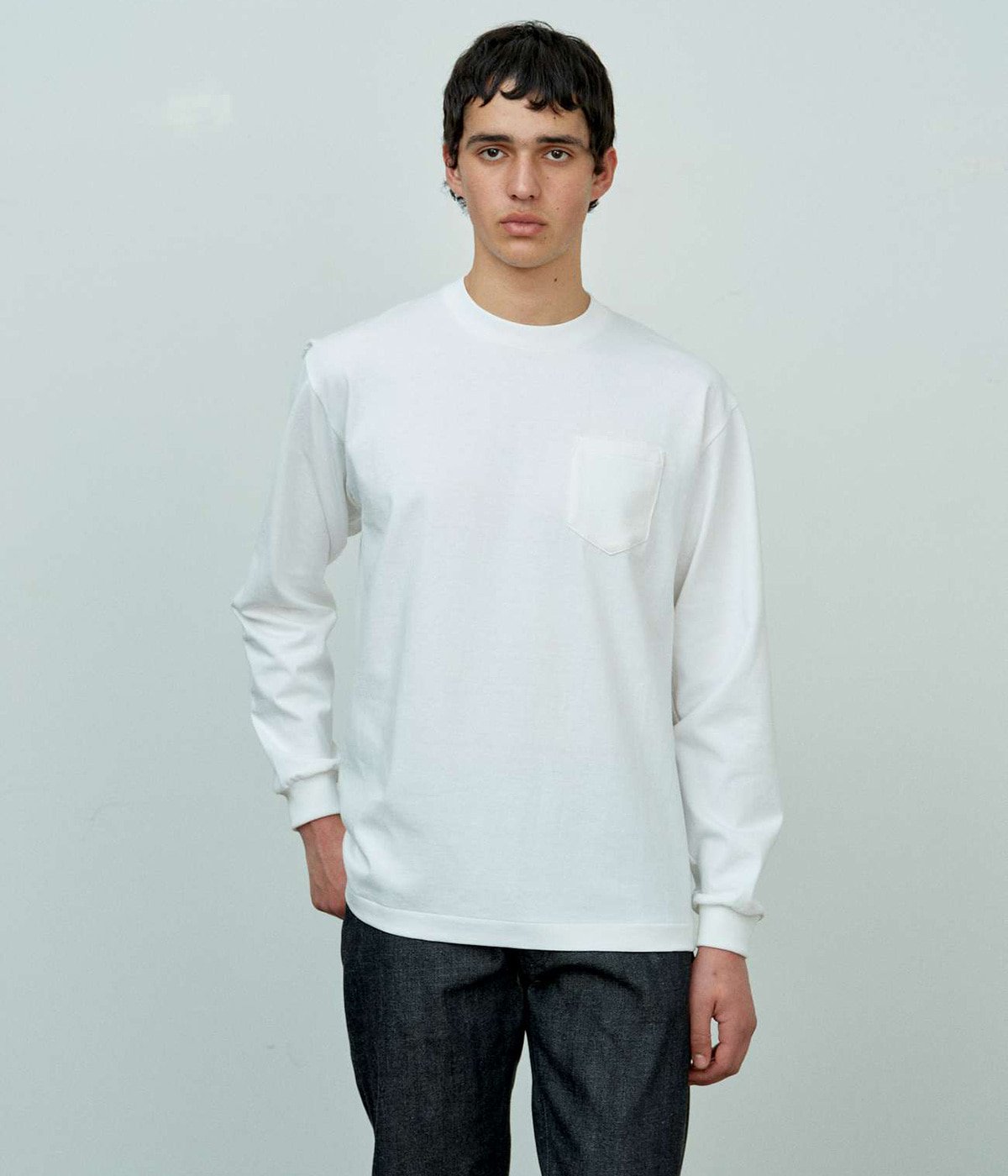 楽天市場】ANATOMICA / SWEAT RAGLAN CREW NECK / GREY