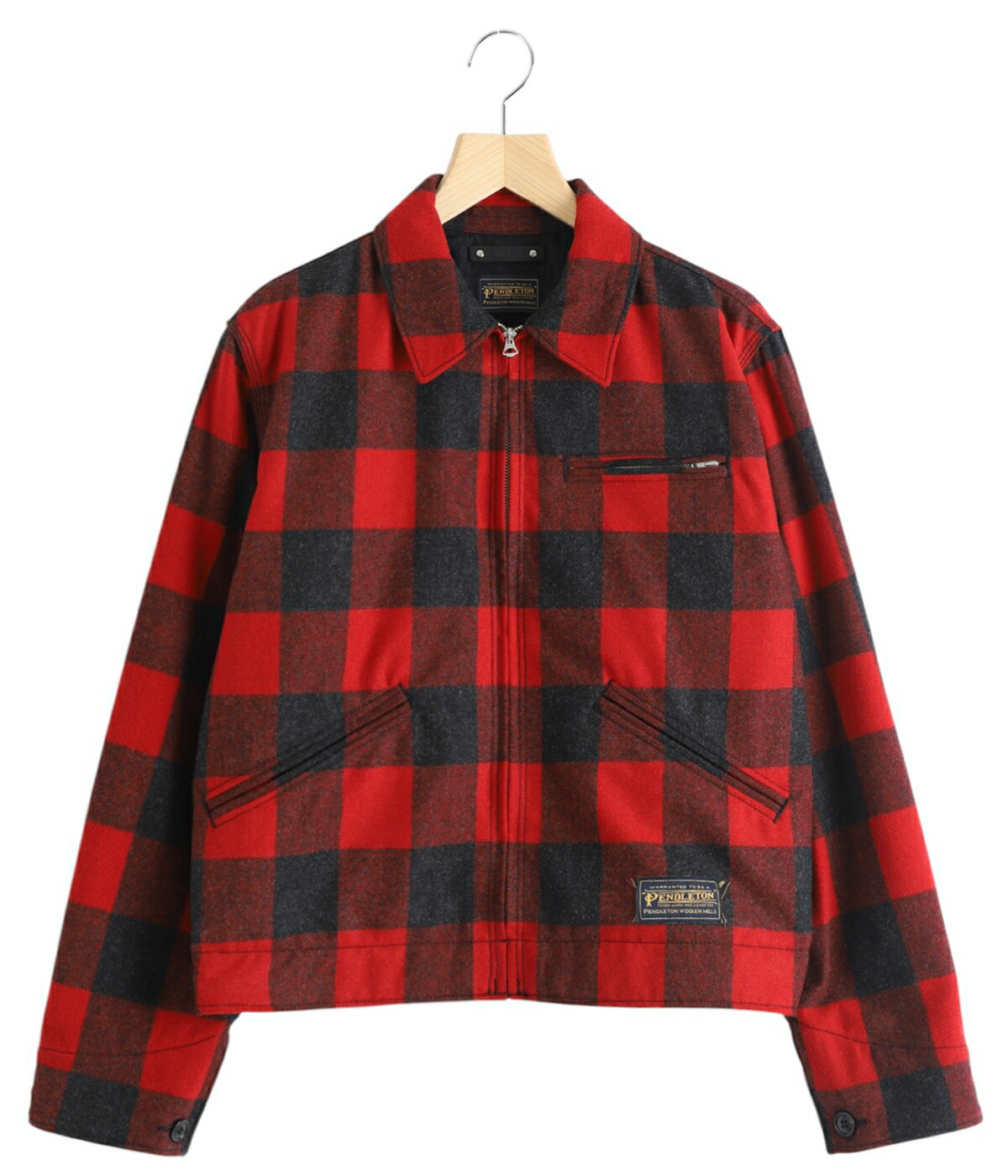 [送料無料]MINEDENIM : PENDLETON W.Plaid Zipup Work JKT : MND-PDL801[NOA][BJB]