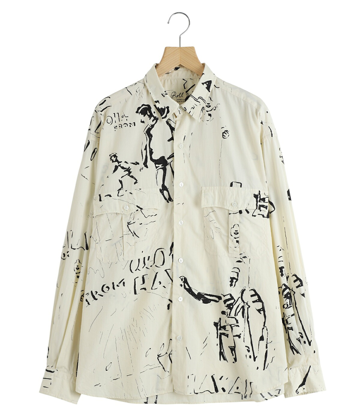[P10倍]PORTER CLASSIC : ROLL UP HAWAIIAN OUTDOOR SHIRT / 全2色 : PC-016-3688[COR][U]｜ＡＲＫｎｅｔｓ