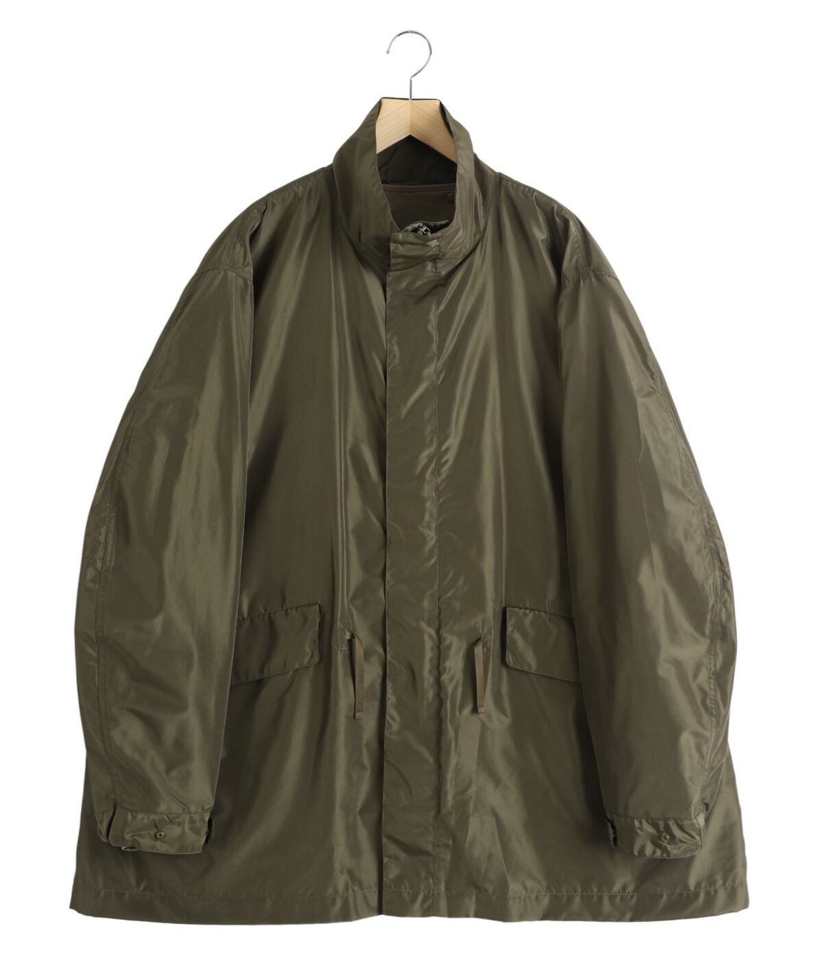 楽天市場】KAPTAIN SUNSHINE / Puffer Mil Jacket (KS24FJK11) / BLACK