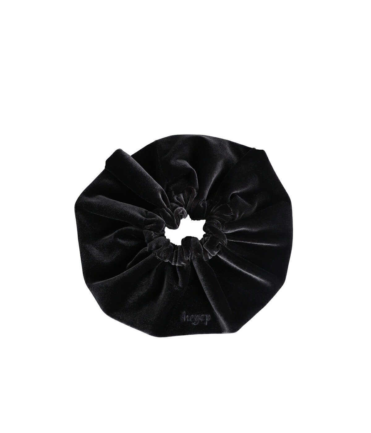 [送料無料]heyep: [レディース]Velour Logo Scrunchie / 全2色 : hp10825[DEA][コンパクト]