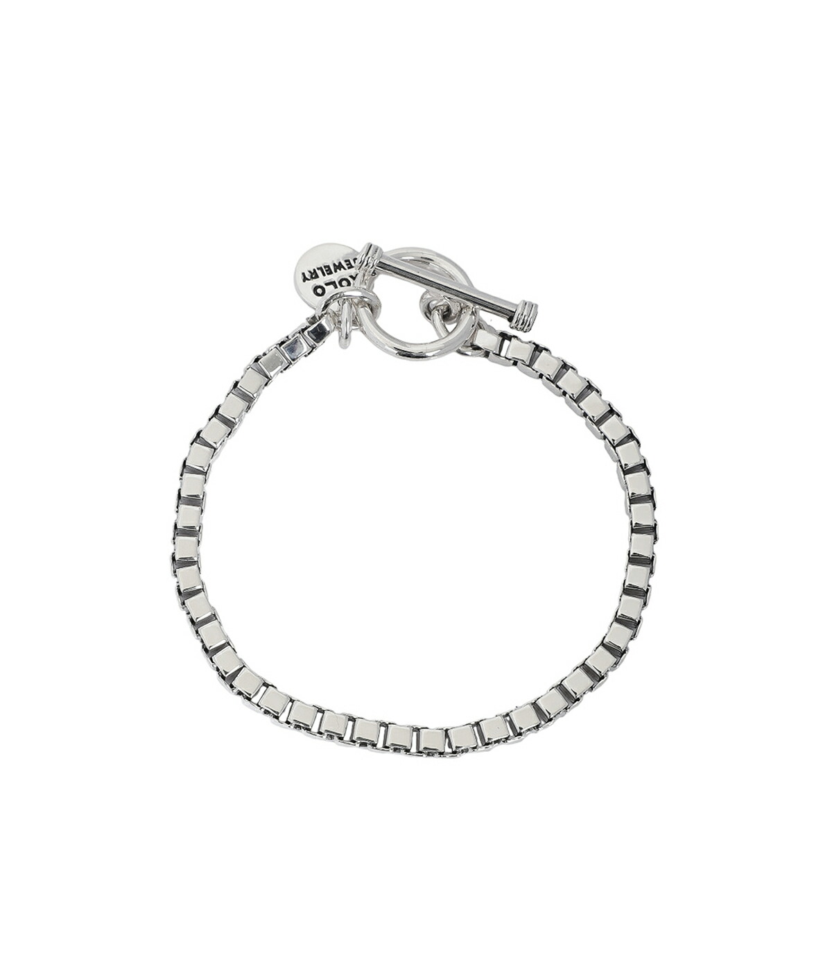 [送料無料]XOLO JEWELRY : Venetian Link Bracelet -4mm- : XOB076[COR]