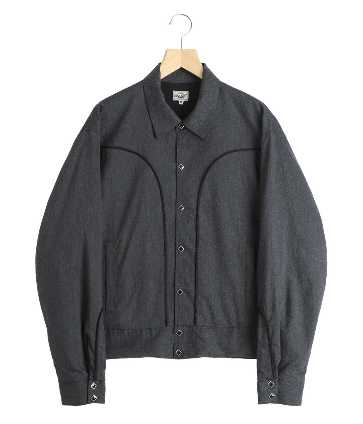 [送料無料]東洋エンタープライズ GOLD : COTTON / SILK NEL WESTERN JACKET / 全2色 : 26A-GL15854[MUS]