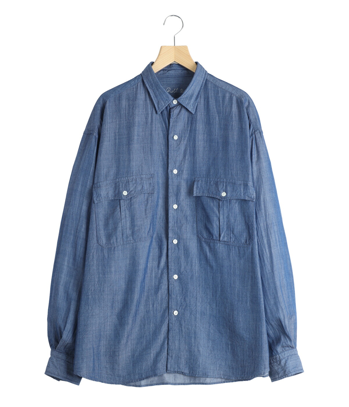 [送料無料]PORTER CLASSIC : ROLL UP BOTANICAL SHIRT : PC-016-3988[COR]