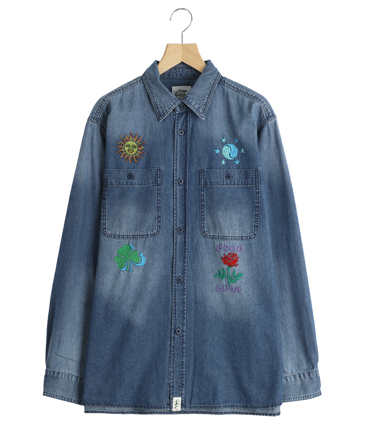 [SALE]MANASTASH : EMBROIDERY SHIRTS : 792-6120002[AST][U]｜ＡＲＫｎｅｔｓ 12,672円