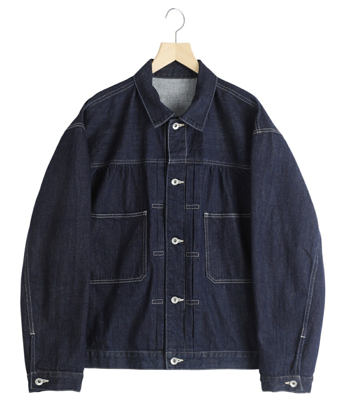 [送料無料]PORTER CLASSIC : STEINBECK DENIM JACKET : PC-005-3834[COR][U]｜ＡＲＫｎｅｔｓ