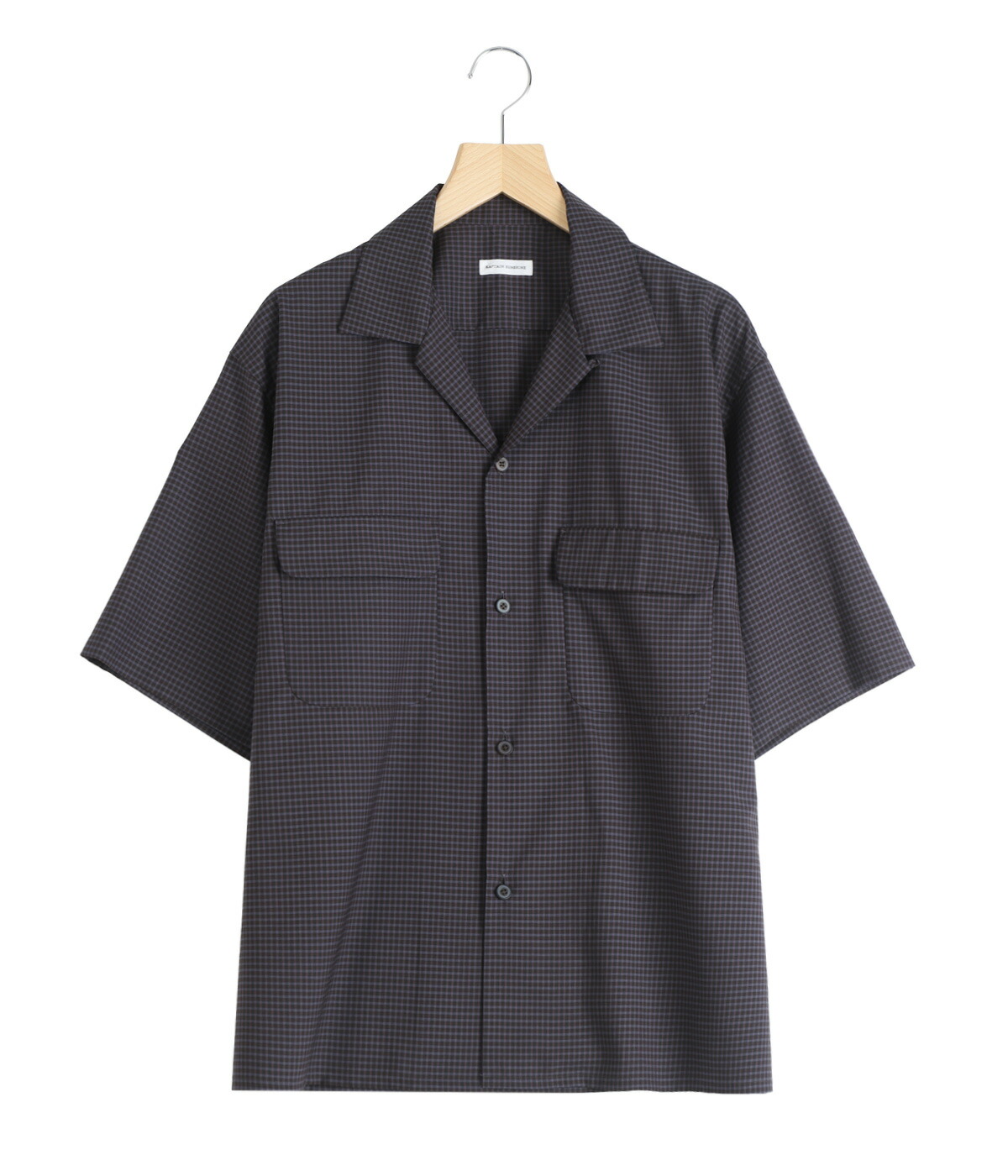 [送料無料]KAPTAIN SUNSHINE : Summer Wool Open Collar SS Shirt / 全2色 : KS26SSH02[NOA][BJB]