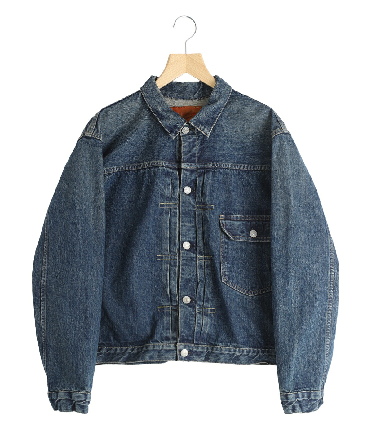 [送料無料]orSlow : TYPE1 PLEATED FRONT BLOUSE VINTAGE WASH : 03-6011-84[STD][REA] 36,465円