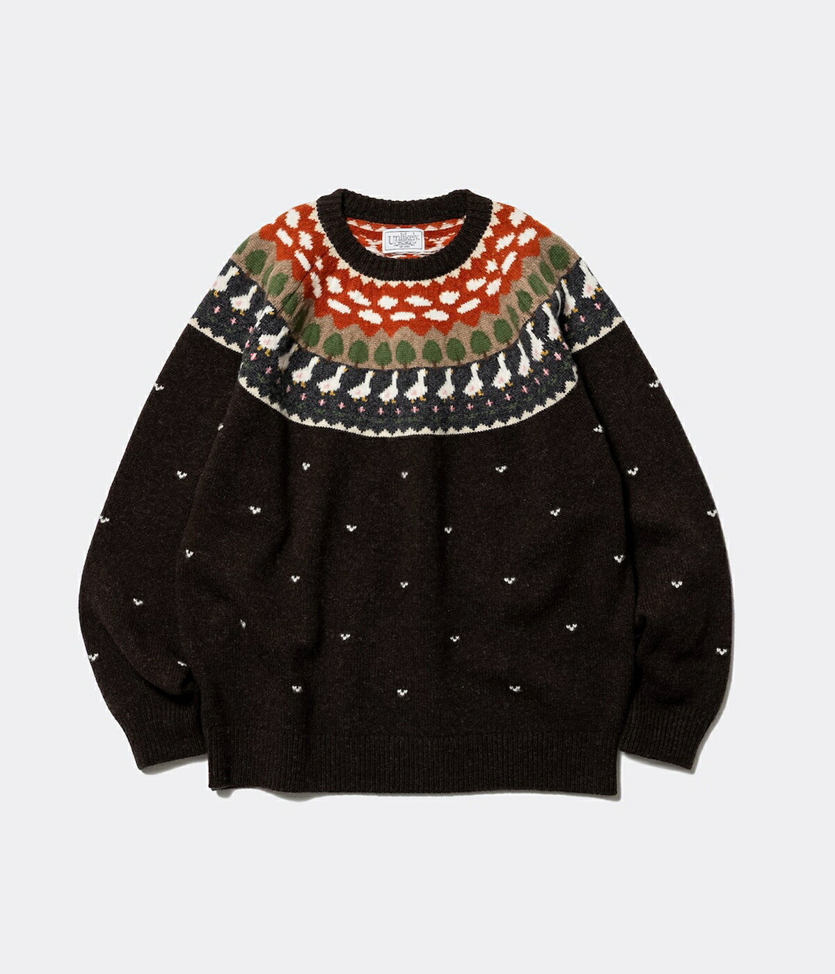 【楽天市場】[送料無料]Unlikely : Unlikely Fair Isle “Duck“ : U26F-15-0001[STD ...