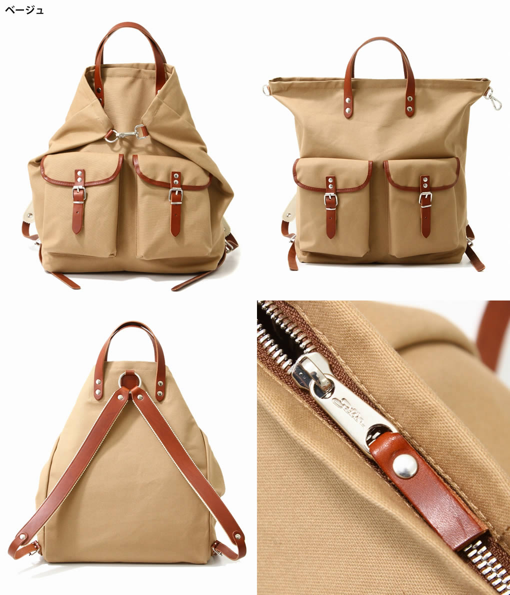 によるご Zilla / ジッラ : CANVAS MEDIUM RUCKSACK / 全2色 : CANVAS