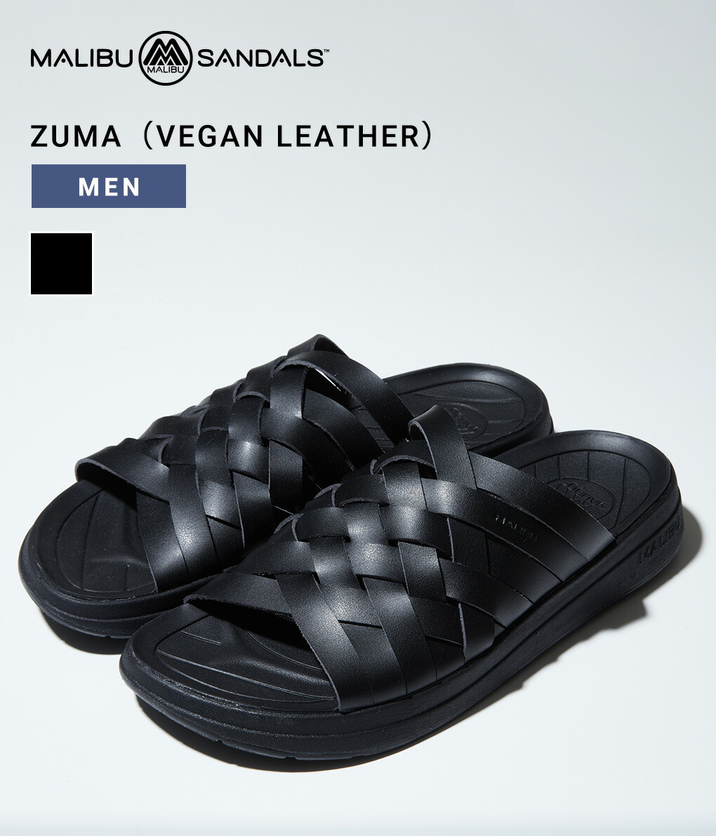 [送料無料]MALIBU SANDALS : ZUMA (VEGAN LEATHER) : MS02-0001[STD]