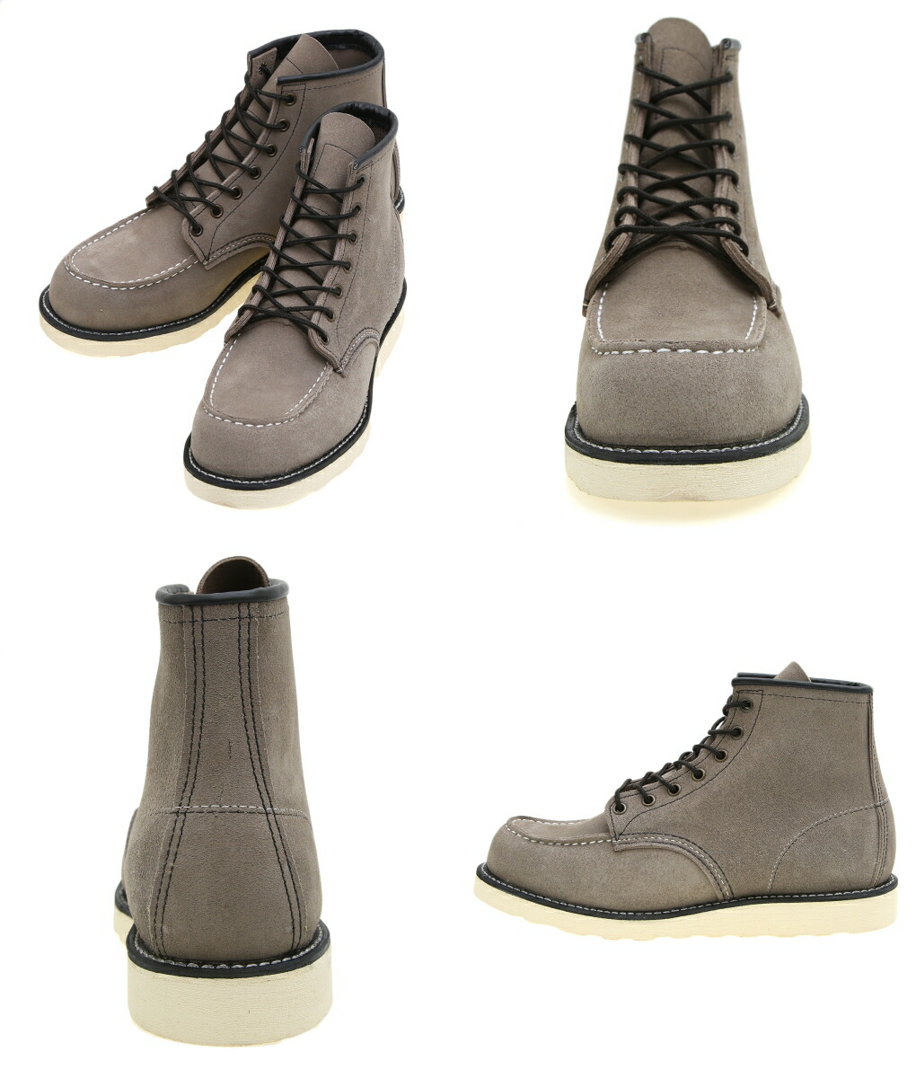 Red Wing レッドウィング メンズ ミュール モック スキナー ワーク レザー ラフアウト Muleskinner 6 6 ブーツ 63 Moc