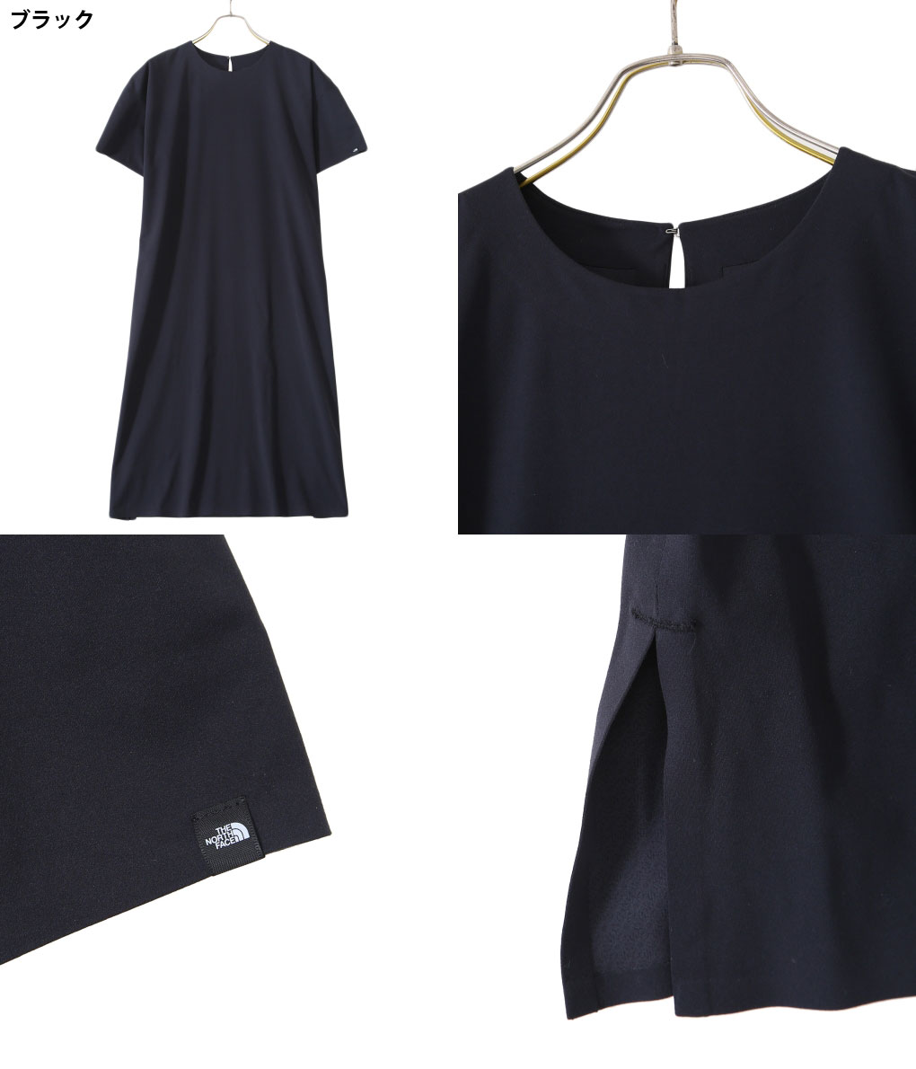 3980円以上で送料無料 テック 正規取扱 サマーキャンペーン トラベル向き 昼12時30分までの注文で即日発送 ザ Face サマーキャンペーン開催 The North ノースフェイス レディース Tech Lounge Onepiece テック ラウンジ ワンピース ひざ下