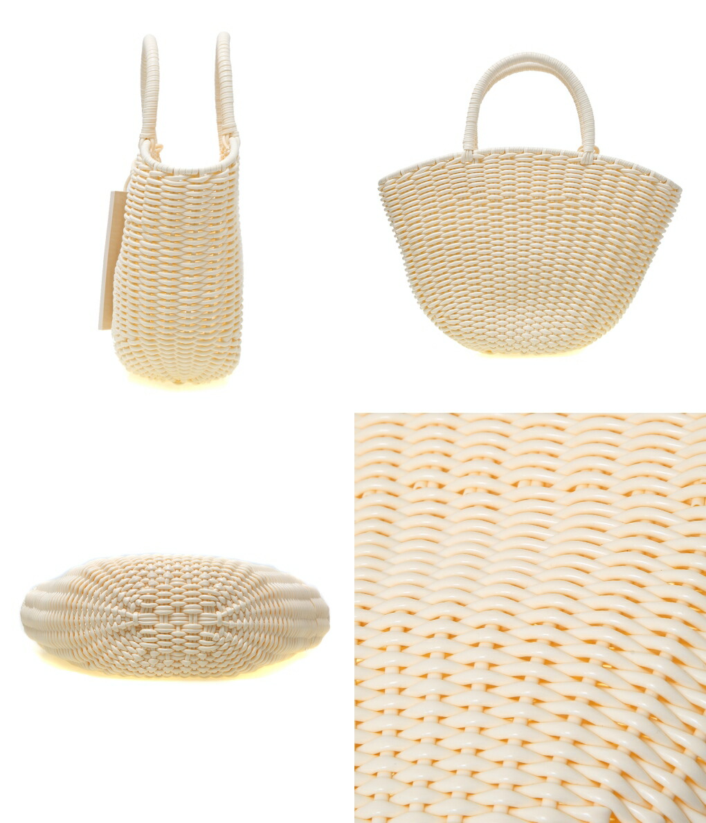 Beautiful People ビューティフルピープル レディース Tube Knitting Basket S パイプ ニッティング バスケットボール エス 袋 トートバッグ カゴ背景 Pvc ケイ素樹脂 レディース Ann Wikiimpact Com