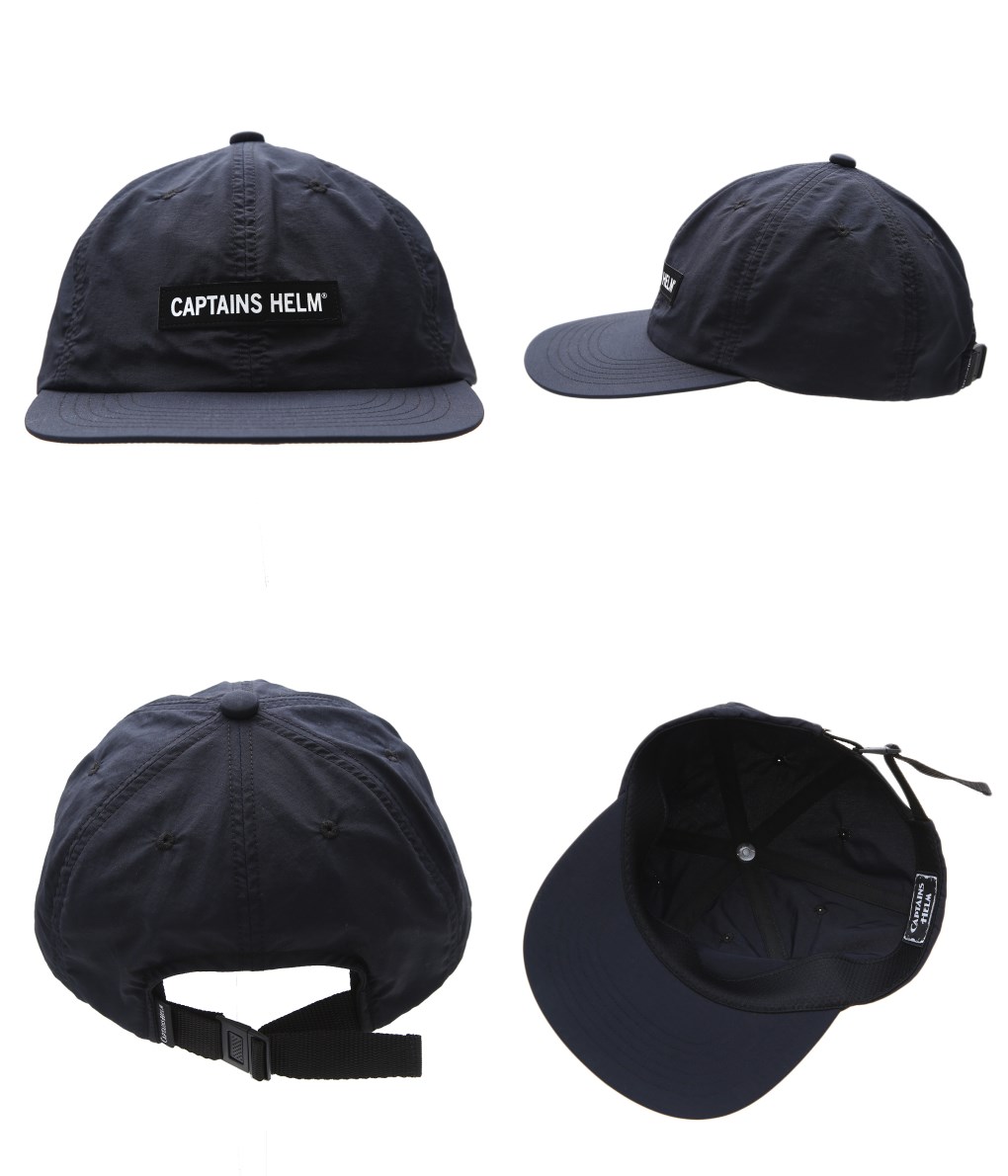 送料無料 Captains Helm キャプテンズヘルム Trademark Wp Nylon Cap トレードマーク ナイロンキャップ キャップ Ch21 Ss C10 Pie Tbset Com