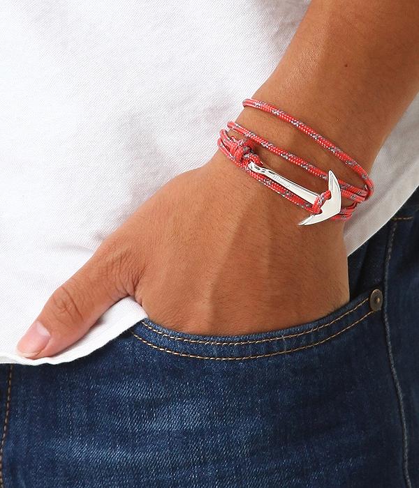 Miansai Leather Anchor Bracelet Best Bracelets Miansai Silver Rope And Anchor Bracelet The Best Ancgweb Org Of 2018