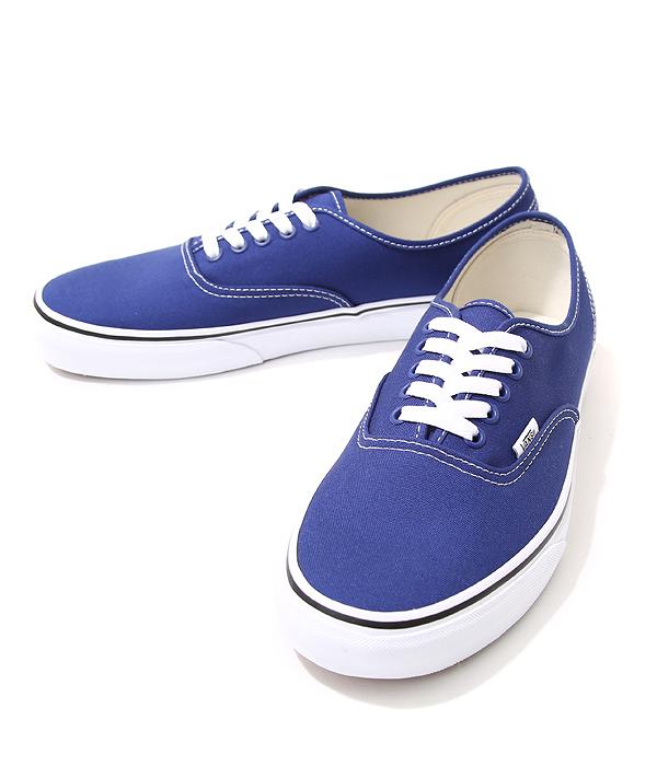 vans shoes authentic classic blue shoe