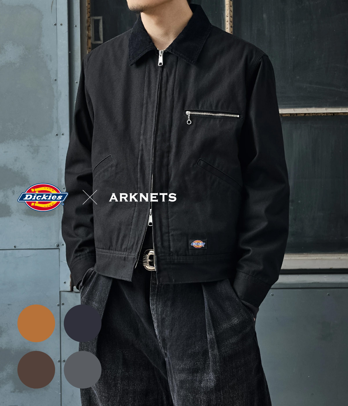 [送料無料]Dickies : 別注 Painter Jacket / 全5色 : ONLYARK-1-2528[AST][REA]