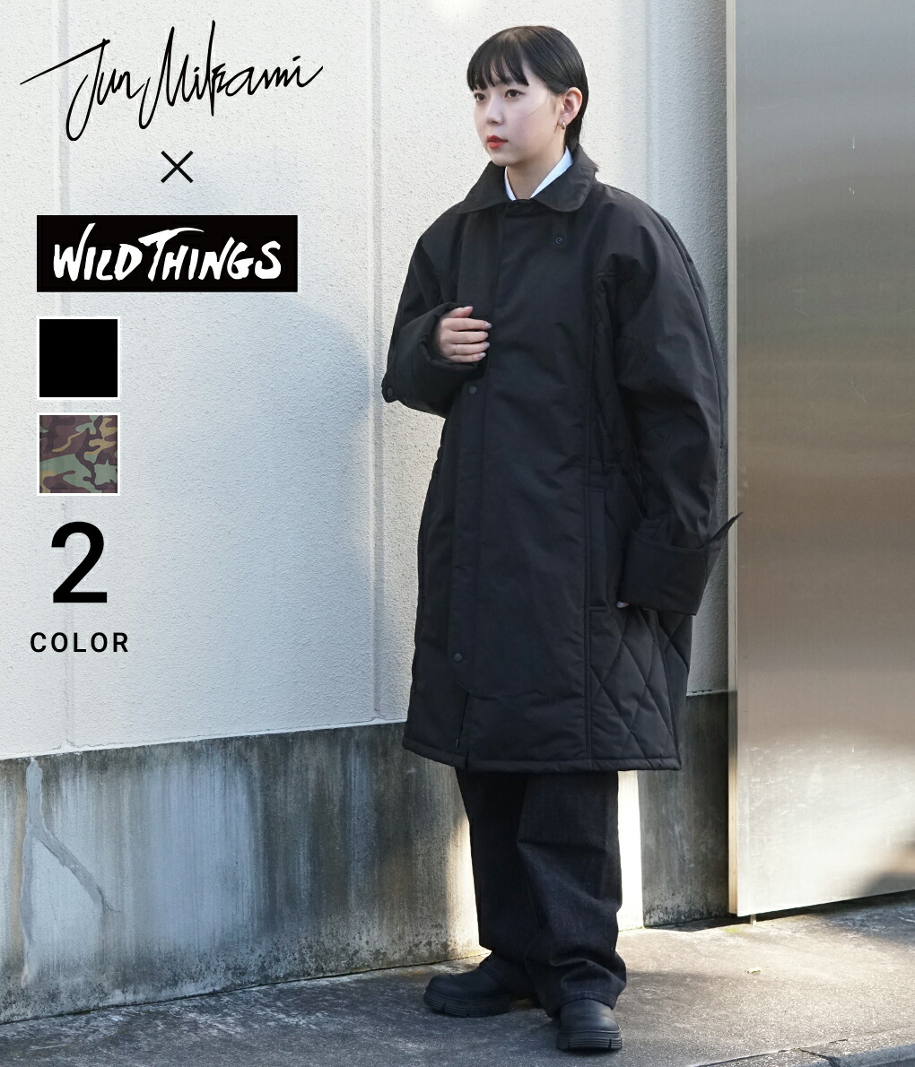 Black】jun mikami×wildthings キルティングコート | www.ibnuumar.sch.id