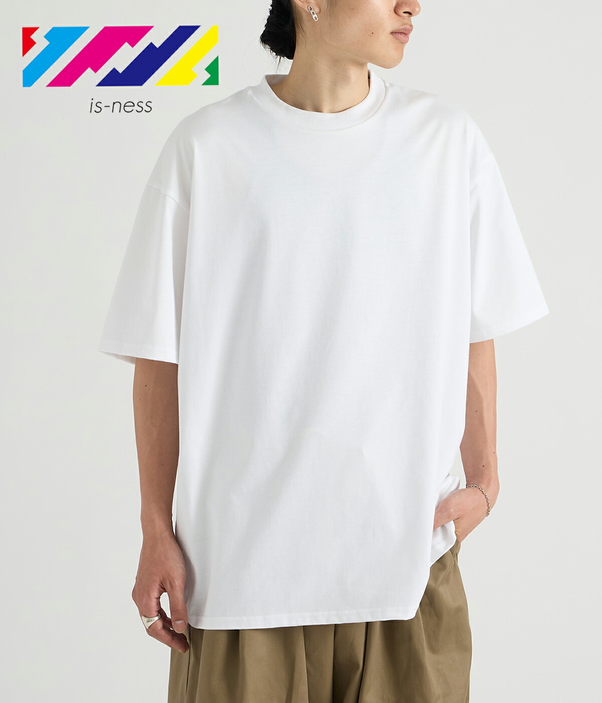 [SALE]is-ness : 2-PACK T-SHIRT : 1007SSCS03[NOA]
