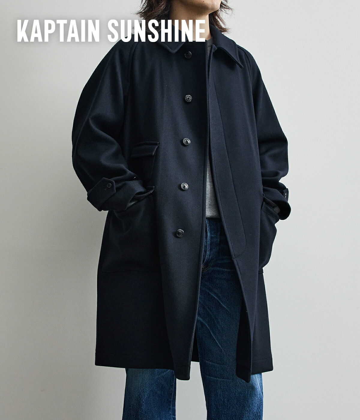 楽天市場】[送料無料]KAPTAIN SUNSHINE : Traveller Coat / 全2色