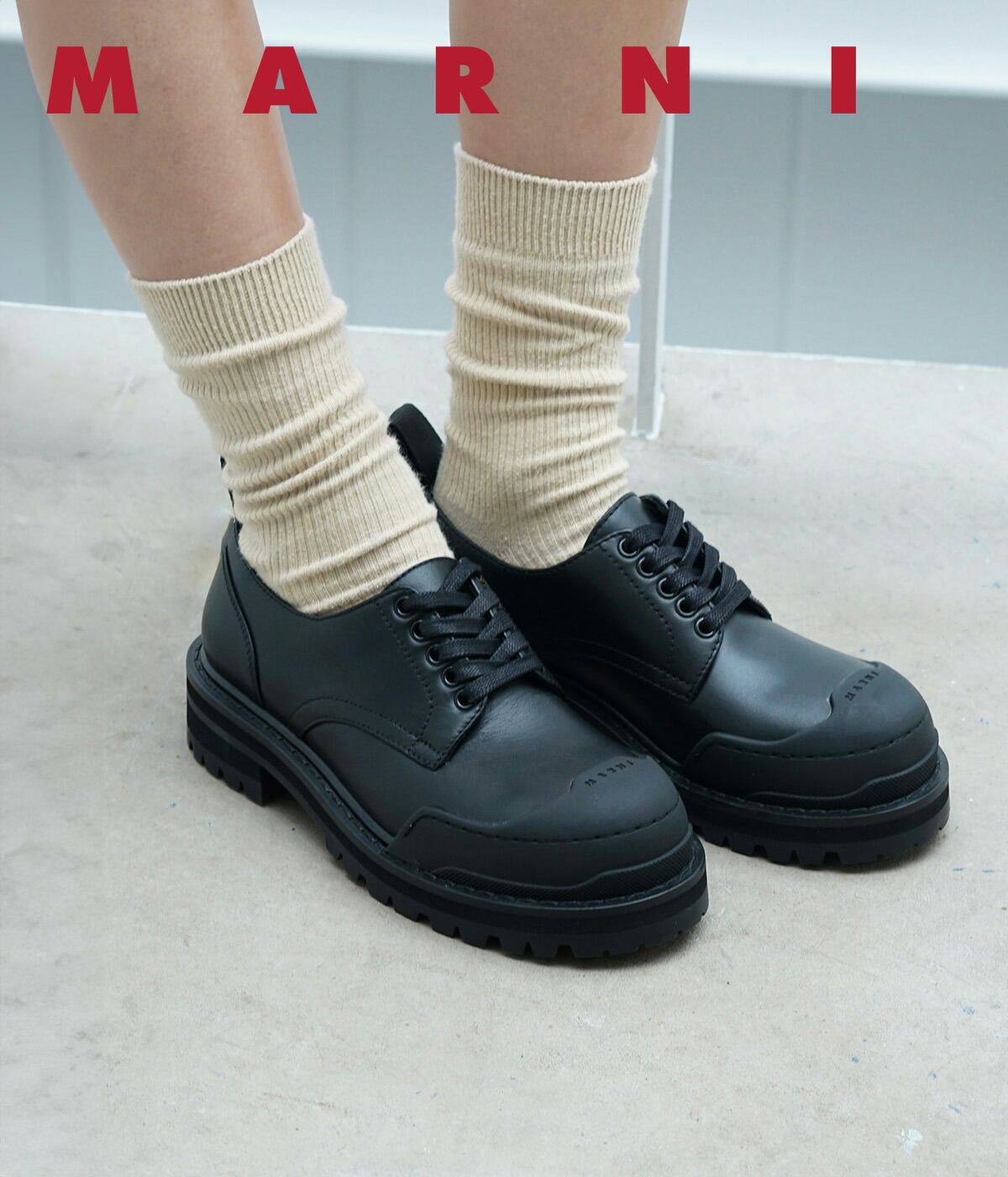 【送料込】MARNI_クロコ風レザー アンクルブーツ レディース ブーツ | アンクル＆ニーハイブーツ | Marni