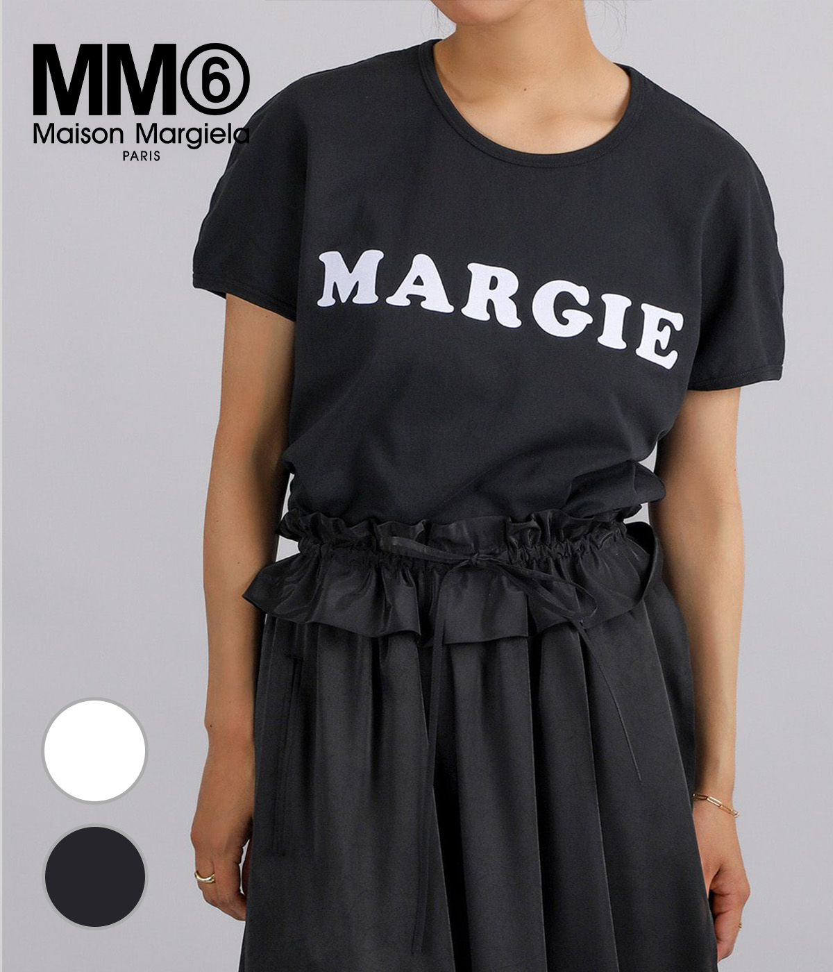 [送料無料]MM6 Maison Margiela : [レディース]T-SHIRT / 全2色 : S62GD0212-M20108[ANN][U]｜ＡＲＫｎｅｔｓ