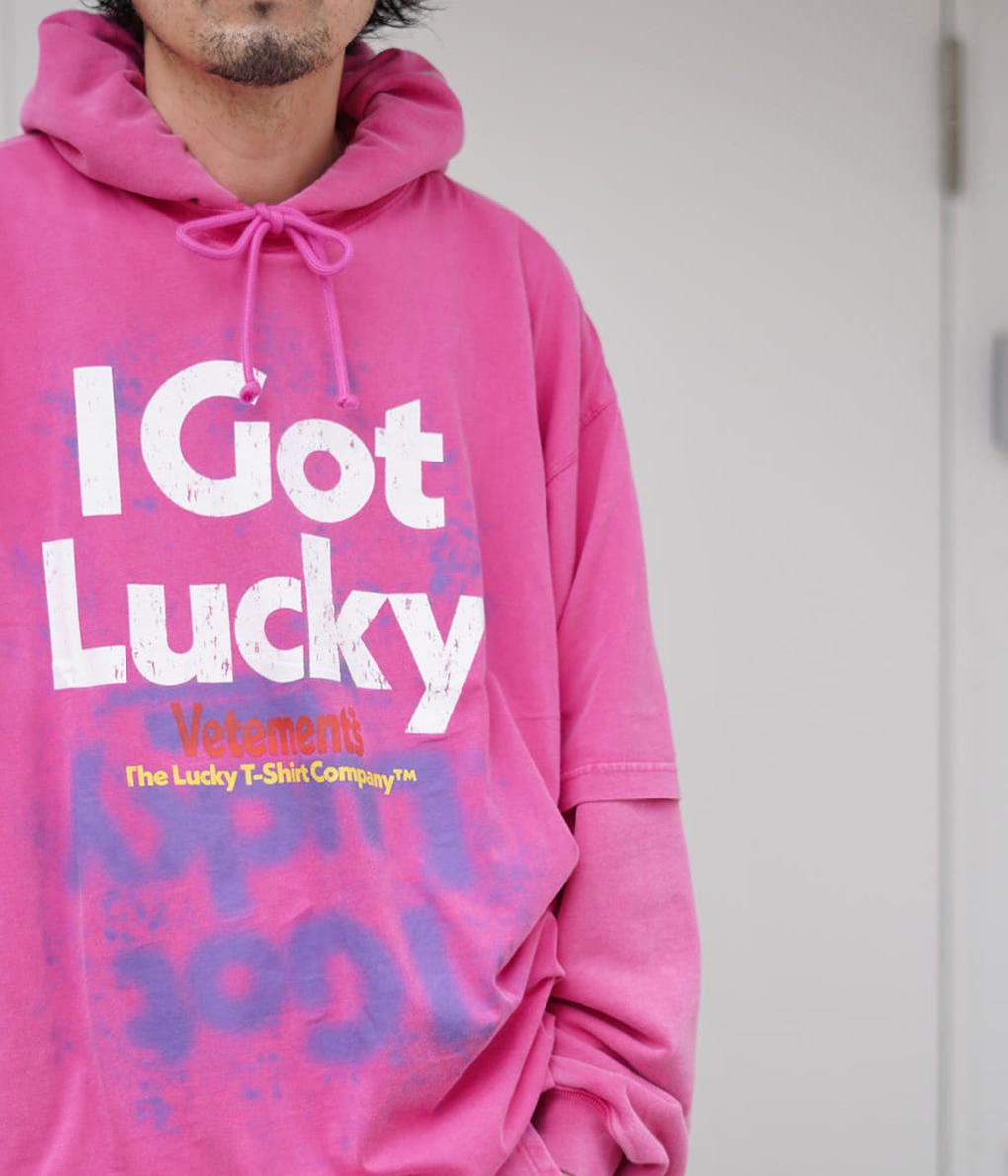 SALE／76%OFF】 VETEMENTS ヴェトモン : I GOT LUCKY T-SHIRT