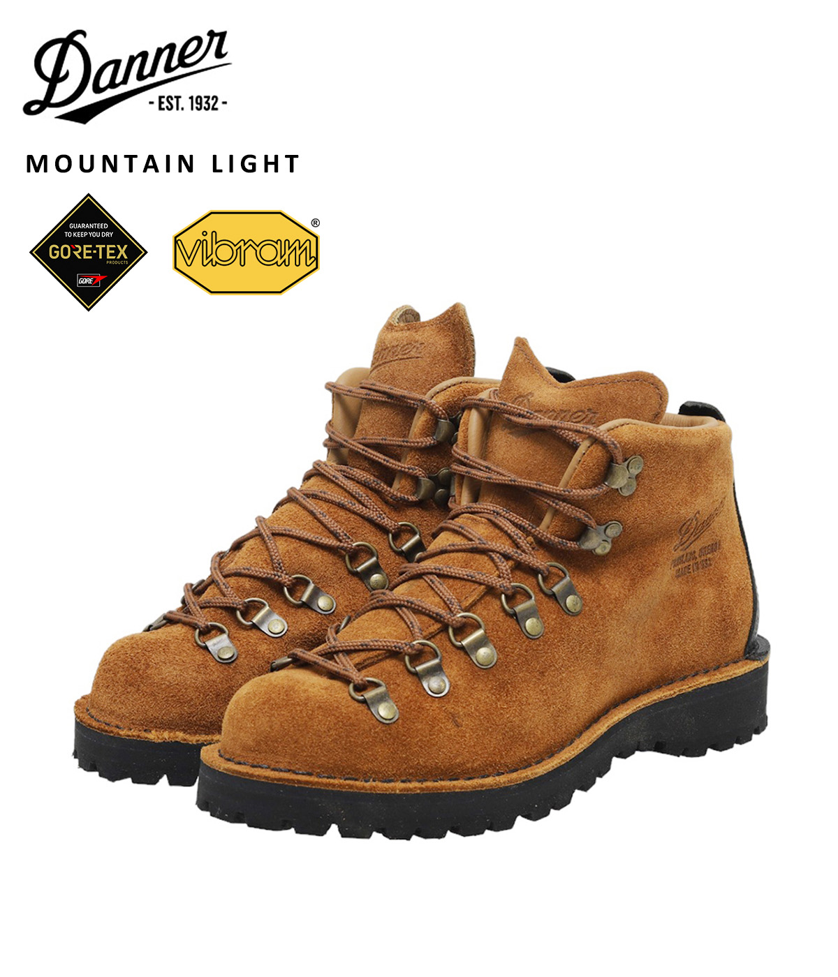 楽天市場】DANNER / ダナー : DANNER LIGHT REVIVAL : ダナー ライト リバイバル オリジナルモデル マイナーチェンジ  GORE-TEX VIBRAMクレッターリフトソール 防水性 ウォータープルーフフルグレインレザー 対磨耗性 Ortholiteインソール :  30425【STD】 : ＡＲＫｎｅｔｓ