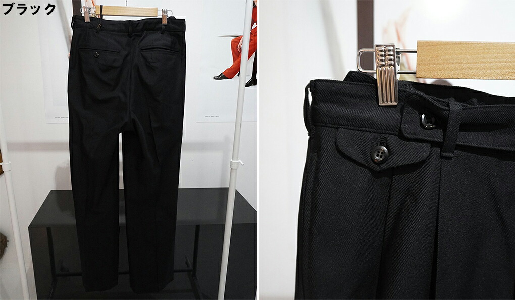 Jun Mikami 全2色 ウーマン ジュンミカミ レディース ロングパンツ ポリエステルツイルスラックス