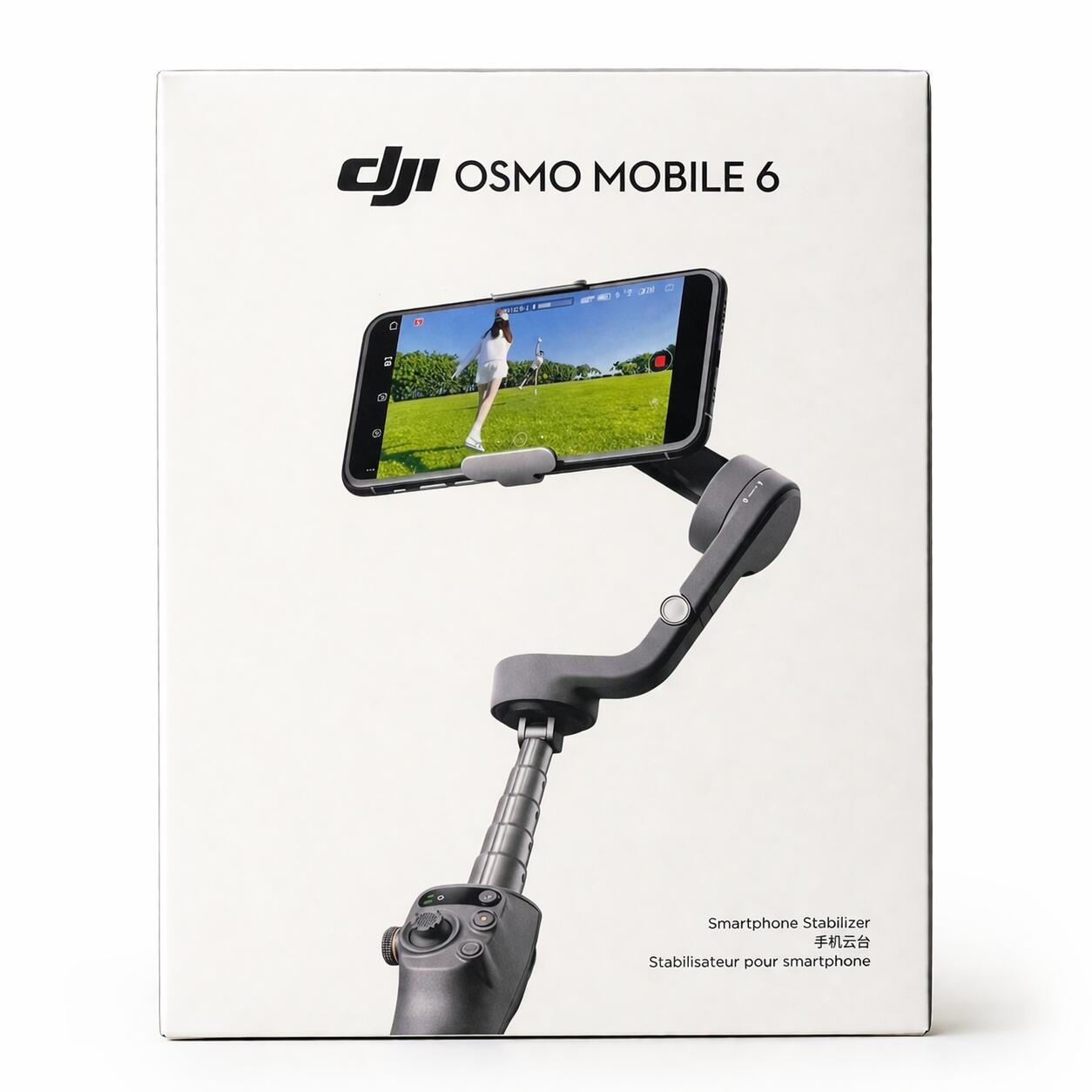 DJI OSMO MOBILE 6 かっこ良い電話機用ジンバル 安定器 3軸手ブレ手を加える 内蔵取りひろげる極点 折りたたみ式 スマホ映画化 画像映画化 Vlog 自撮り