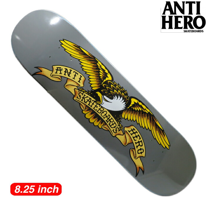 ANTIHERO - ANTIHERO アンチヒーロー デッキ　8.38 新品未使未開封 楽天市場】【正規輸入品】 ANTIHERO (アンタイヒーロー) MIS