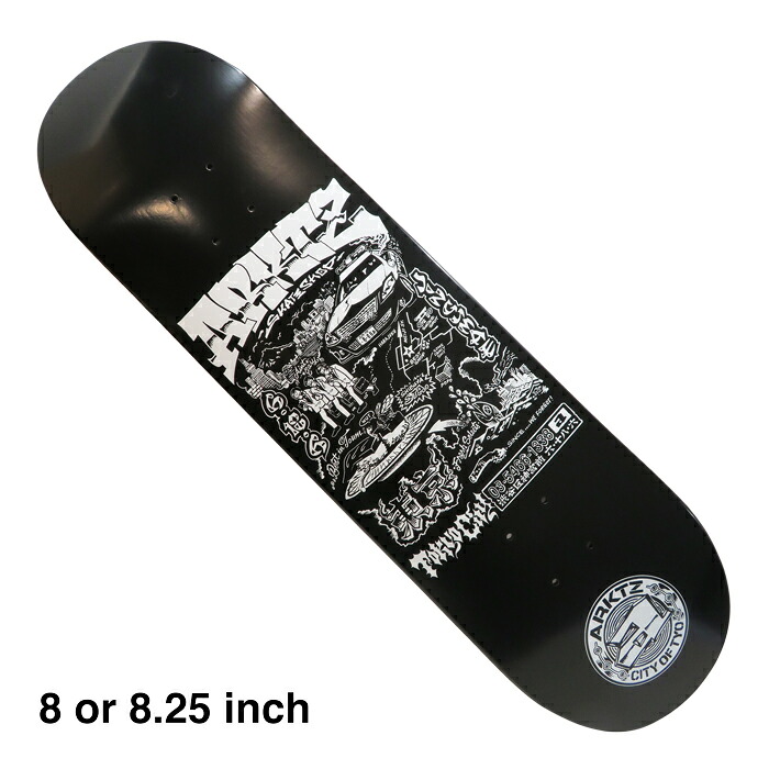 Aphid スケートボードデッキ 黒 楽天市場】【スケボー/スケートボードデッキ】【送料無料】arktz THROW