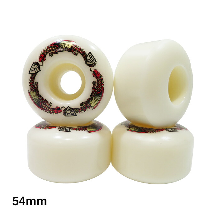 【ウィール/スケートボード】【送料無料】POWELL PERALTA (パウウェル・ペラルタ)DRAGON FORMULA / RED54MM&times;33MM / 93Aスケートボードパーツ / ウィール｜arktz