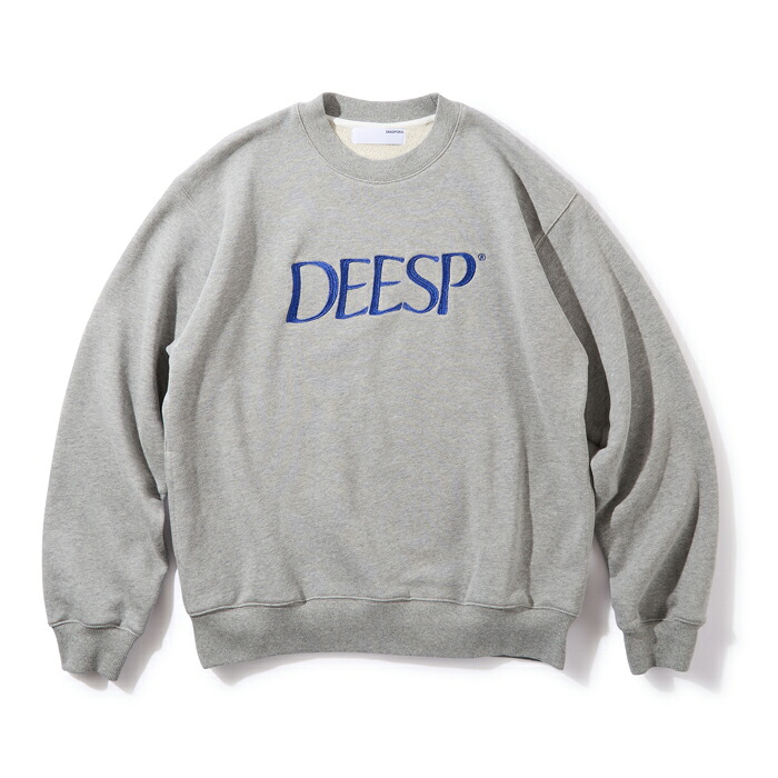 【SALE/トレーナー】【送料無料】DIASPORA SKATEBOARDS(ディアスポラ・スケートボード)LZR CREWNEACK SWEATSHIRT / ASHスケートボードアパレル｜arktz