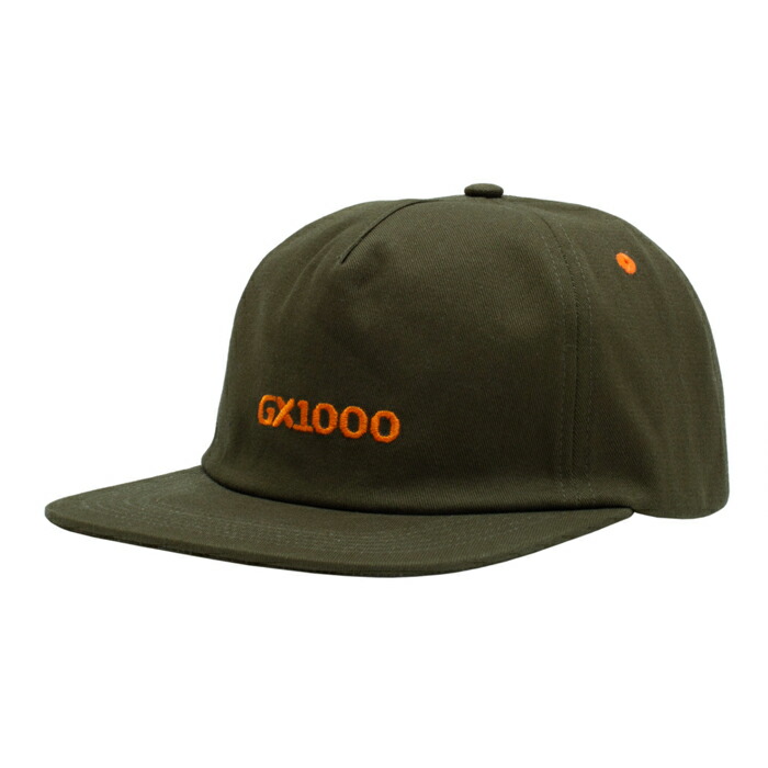 【SNAPBACK CAP/ 滑るゲーム盤】GX1000 / MINI OG LOGO HAT MILITARY GREEN
