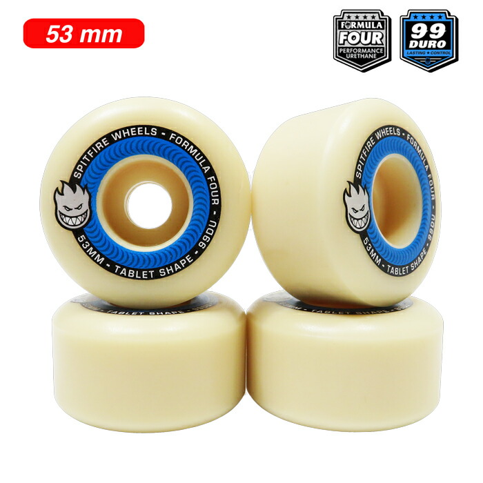 最大61％オフ！ SPITFIRE F4 99 TABLETS 53mm スケートボード ウィール