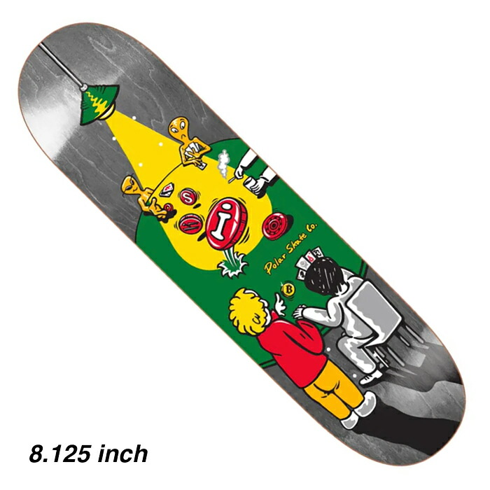 新品☆送料込☆Polar Skate Co ポーラー ジェイミープラット POLAR】Jamie Platt CASINO 8.25インチ ポーラー スケートボード