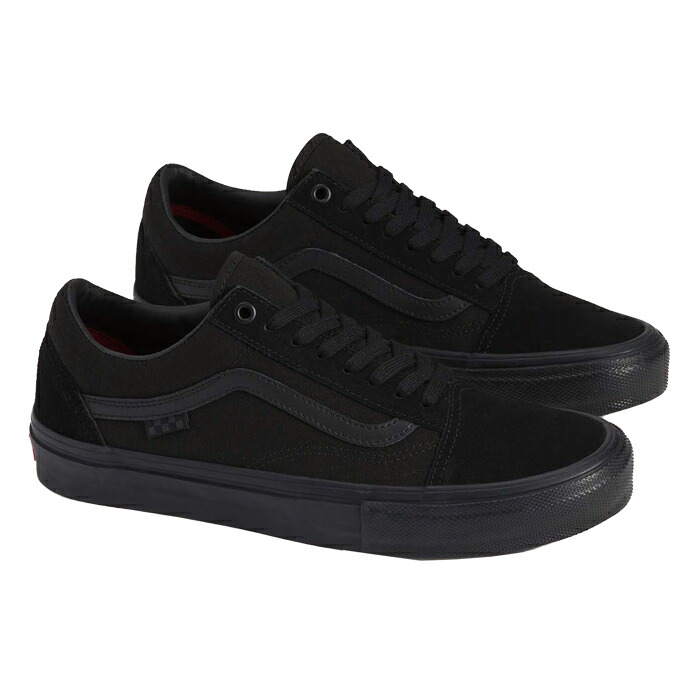 【シューズ /滑るゲーム盤】【貨物輸送無料】VANS(ヴァンズ) / SKATE OLD SKOOL BLACK / BLACK滑るゲーム盤シューズ / スケボー