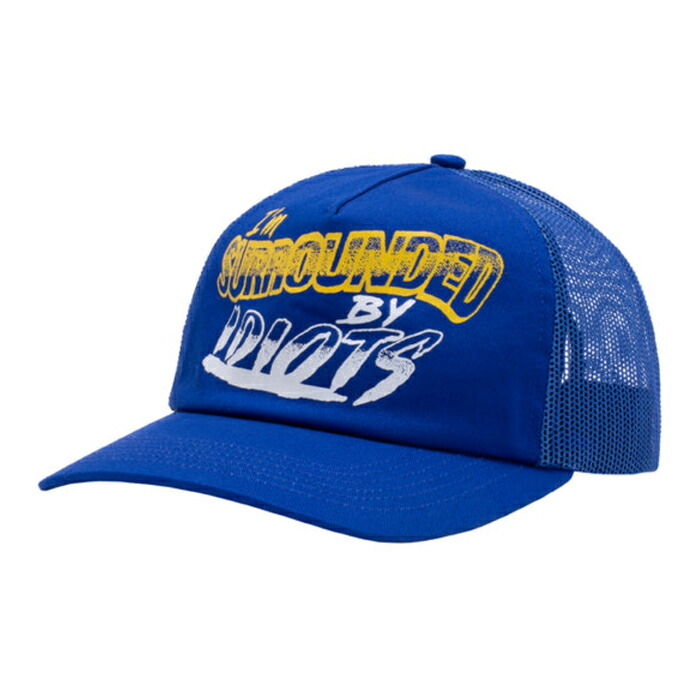 【SNAPBACK CAP/ 鳥打ち帽/ 滑るゲーム盤】GX1000 SURROUNDED BY IDIOTS HAT / ROYAL BLUE