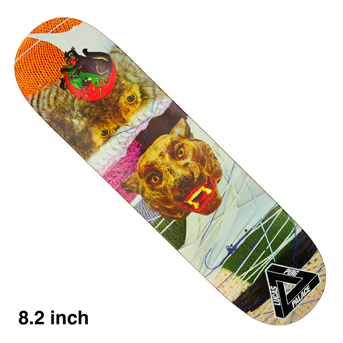 スケートボード PALACE skateboards 7.75 PALACE CHROME TRI-FERG DECK (7.75 x 31.19inch, 8.1 x 31.69