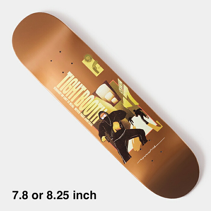 【SALE】【スケボー/スケートボードデッキ】TIGHTBOOTH (タイトブース) RUN / 7.8"インチスケートボードパーツ /デッキ｜arktz