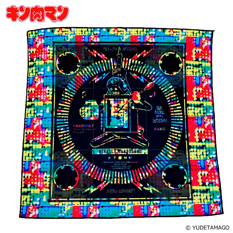 楽天市場 キン肉マン 冷感バンダナ ステカセメンテナンス キン肉マンマッスルアパレル Arktz Dba