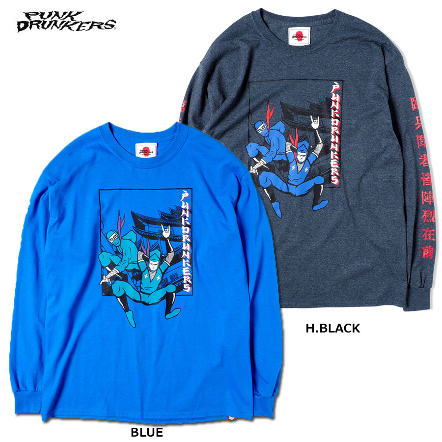 楽天市場 Punk Drunkers パンクドランカーズ Pds キン肉マン ザ ニンジャとあいつロンtee Arktz Dba
