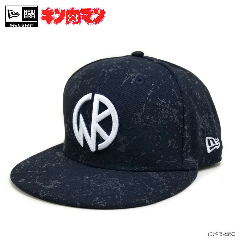 楽天市場 キン肉マン New Era 9 Fifty Kinマーク 蓄光スプラッシュプリント Navy ベースボールキャップ Arktz Dba